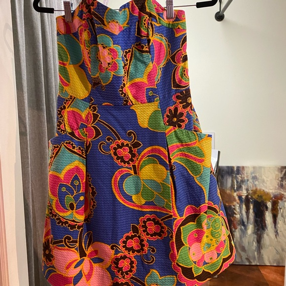 Lilly Pulitzer strapless dress size 6